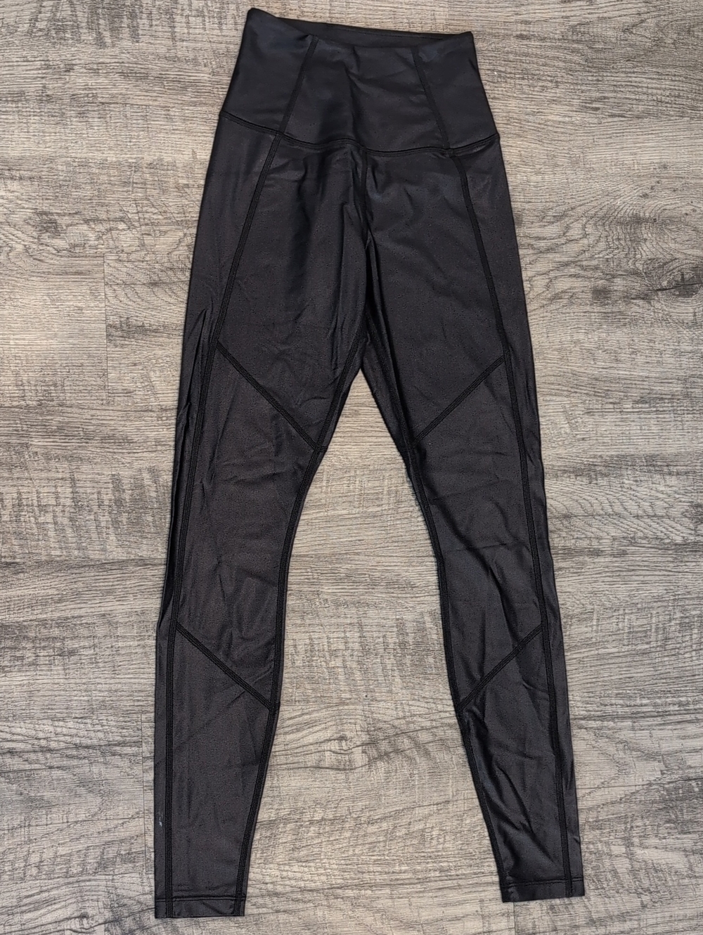Greyson Divina High-Rise Black Women’s Athletic Leggings, Size XS